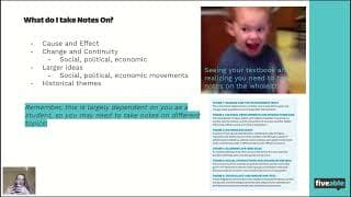 AP World History - Taking Notes: Methods & Strategies