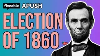 APUSH - Election of 1860 & Road to Civil War