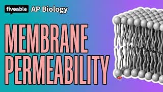 AP Biology - Membrane Permeability & Transport