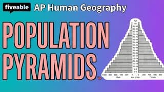 AP Human Geography - Unit 2: Population Pyramids