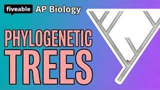 AP Biology - Unit 7: Phylogenetic Trees & Cladograms