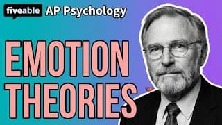 AP Psychology - Emotion Theories & Stress