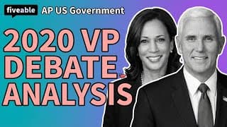 AP US Government - 2020 VP Debate Analysis & Fact Check