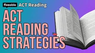 ACT Reading - Strategies & Passage Analysis