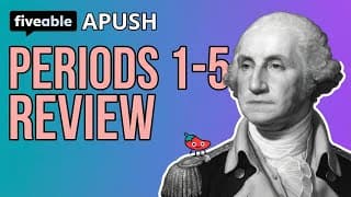 APUSH - Periods 1-5 Review: Colonial Era to Civil War