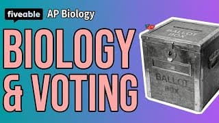 AP Biology - Science & Voting: Climate, Disease & Policy