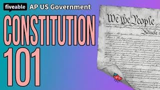 AP US Government - Constitution & Principles Review