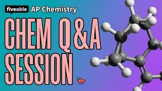 AP Chemistry - Q&A: Thermodynamics, IMFs & Gas Laws