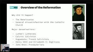AP European History - Martin Luther & the Reformation