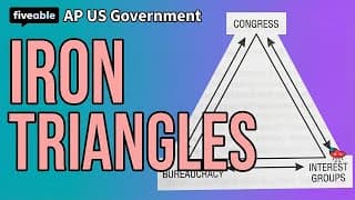 AP US Government - Iron Triangles & Issue Networks