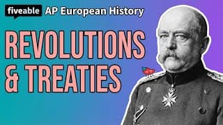 AP Euro - Q&A: Revolutions, Treaties & Unification