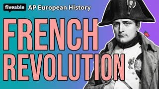AP European History - French Revolution & Napoleon
