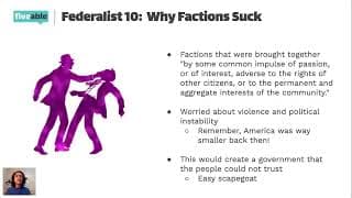 AP US Government - Federalist 10, 51 & Brutus 1