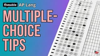 AP English Language - Multiple-Choice Practice & Strategies