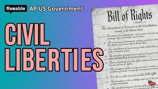 AP US Government CRAM – Civil Liberties & Supreme Court