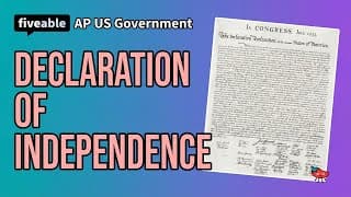 AP US Government - Declaration of Independence