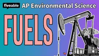 AP Environmental Science - Fossil Fuels & Energy Sources
