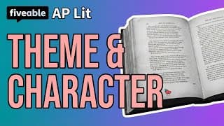 AP Lit - Theme Through Characterization