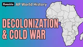 AP World History - Q&A: Decolonization & Cold War