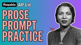 AP English Literature - Prose FRQ: Characterization