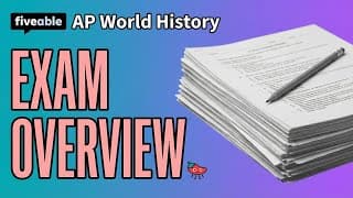 AP World History - Exam Overview: Format, Scoring & Tips