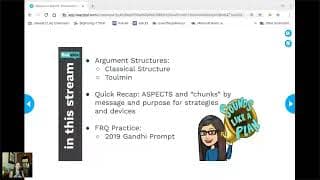 AP Lang CRAM – Argument & Rhetorical Analysis