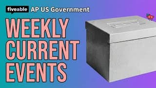 AP US Government - Current Events: COVID-19 & 2020 Election