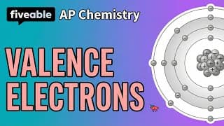 AP Chemistry - Valence Electrons & Ionic Compounds
