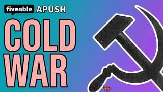 APUSH - Cold War: Containment, Proxy Wars & Red Scare