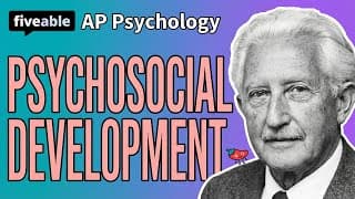 AP Psychology - Erikson's Psychosocial Development