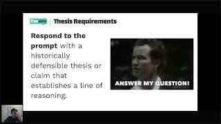 AP World History - DBQ Thesis Statements