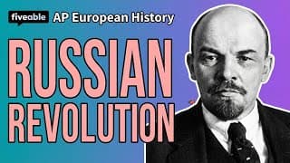 AP Euro - Russian Revolution: Bolsheviks & Lenin