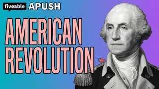 APUSH - The American Revolution: Causes to Independence