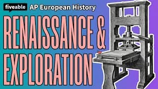 AP European History CRAM – Renaissance & Age of Exploration