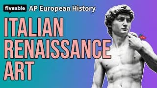 AP Euro - Italian Renaissance Art