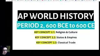 AP World History - Religion in the Classical Era