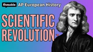 AP Euro CRAM – Scientific Revolution & Enlightenment
