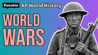 AP World History - World Wars: WWI & WWII Review
