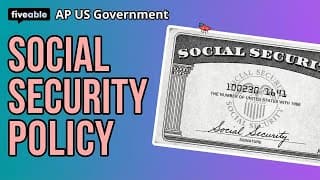 AP US Government - Social Security, Healthcare & Education