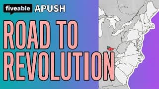 APUSH - Unit 3 Review: Road to American Revolution
