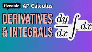 AP Calculus - Interpreting Derivatives & Integrals