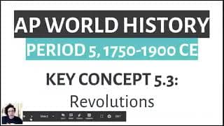 AP World History - Atlantic Revolutions