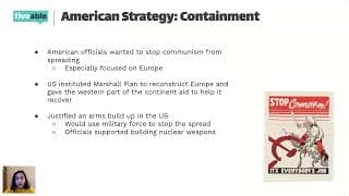APUSH - Cold War 1945-1965: Causes, Events & Conclusion