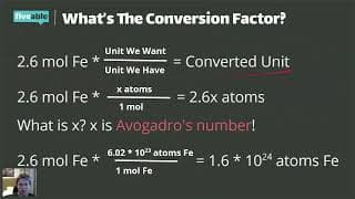 AP Chemistry - Moles & Molar Mass