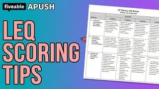 AP Histories - LEQ Scoring with AP Readers