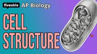 AP Biology - Unit 2: Cell Structure & Organelles