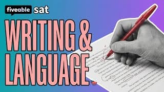 SAT - Writing & Language: Grammar & Punctuation
