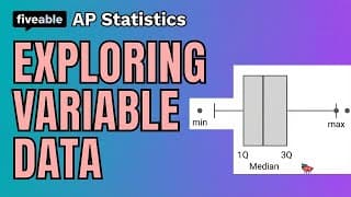 AP Statistics - Exploring Variable Data
