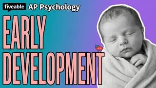 AP Psychology - Development: Infant Reflexes & Growth