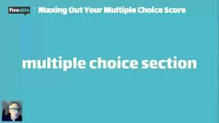 AP English Literature - Multiple-Choice Strategies